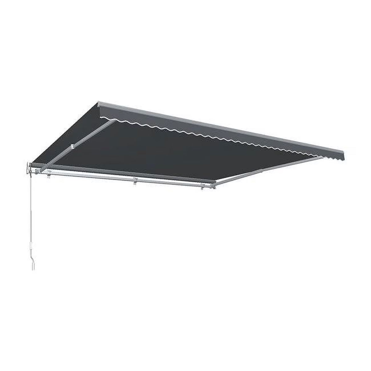 20 ft. Retractable Awning with Remote, Gun Metal Gray A643