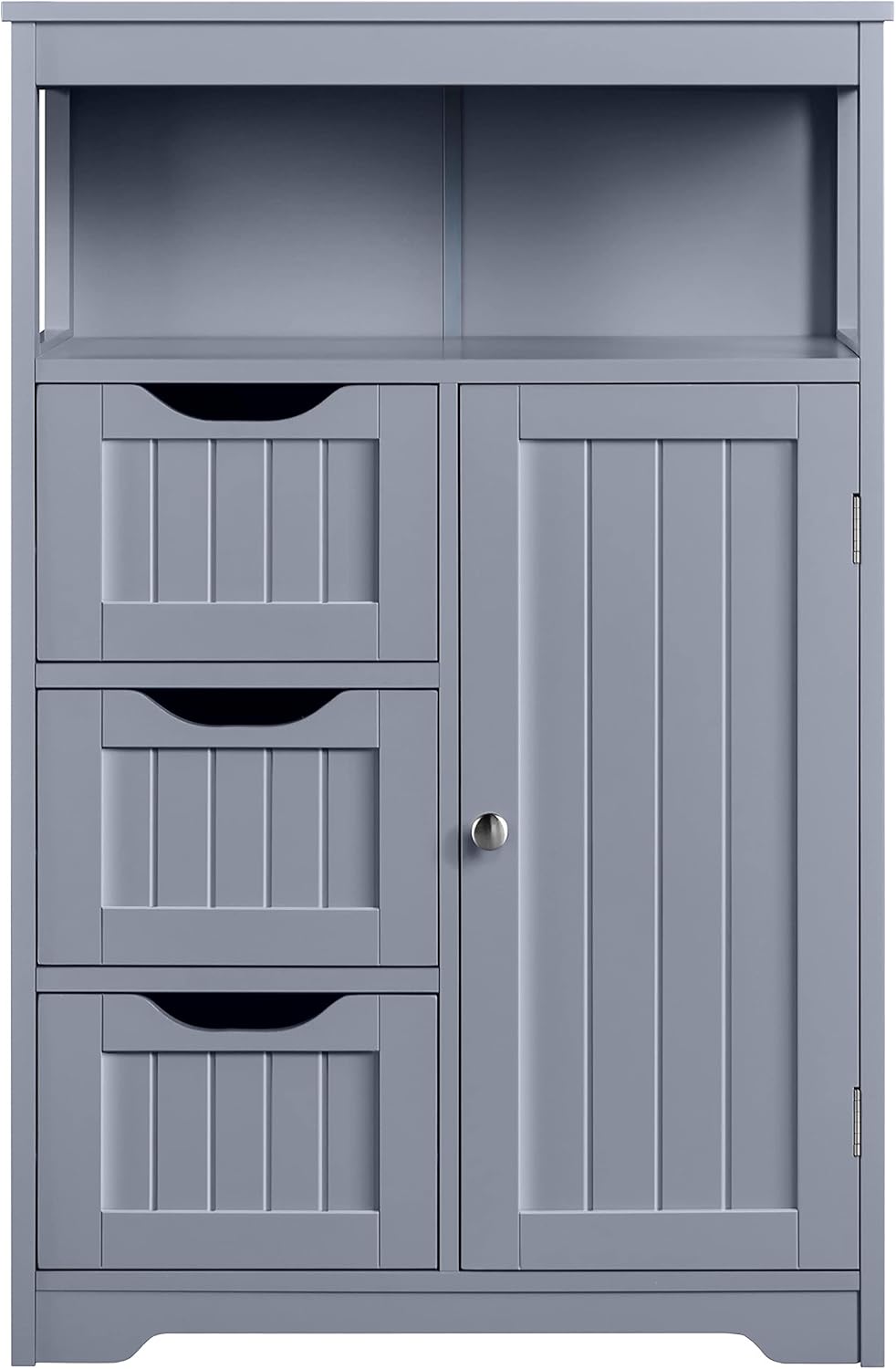 Freestanding Bathroom Organizer Cabinet with 3 Storage Tier E514810
