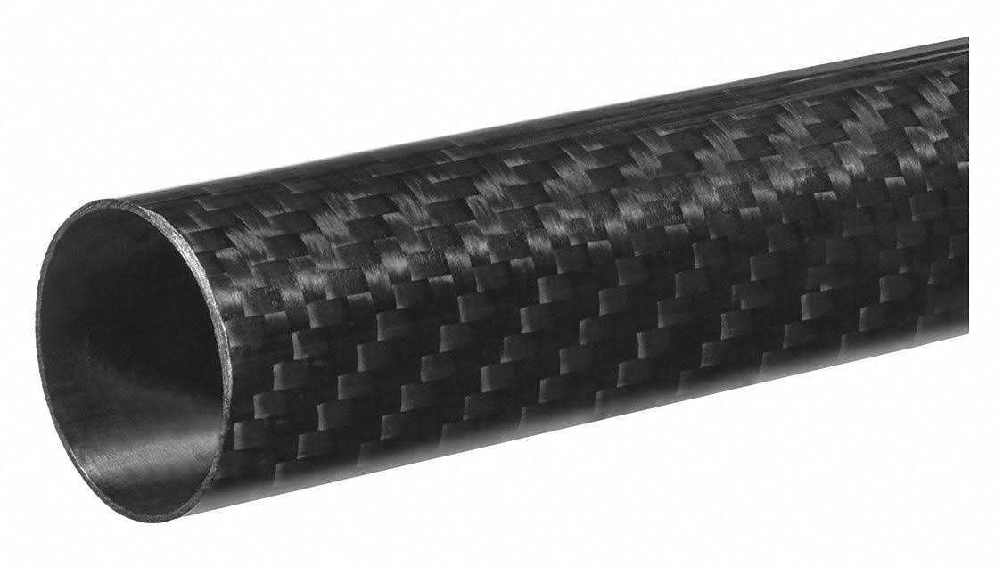 Carbon Fiber Tube Twill Weave 3/4x22 ID x 7/8x22 OD x 3 ft. Long X674