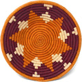 Sweet Potato and Sorghum Handwoven Raffia Basket, Pack of 2 Q16563