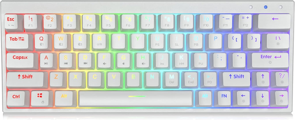 White 60% Mechanical Gaming Keyboard L841964