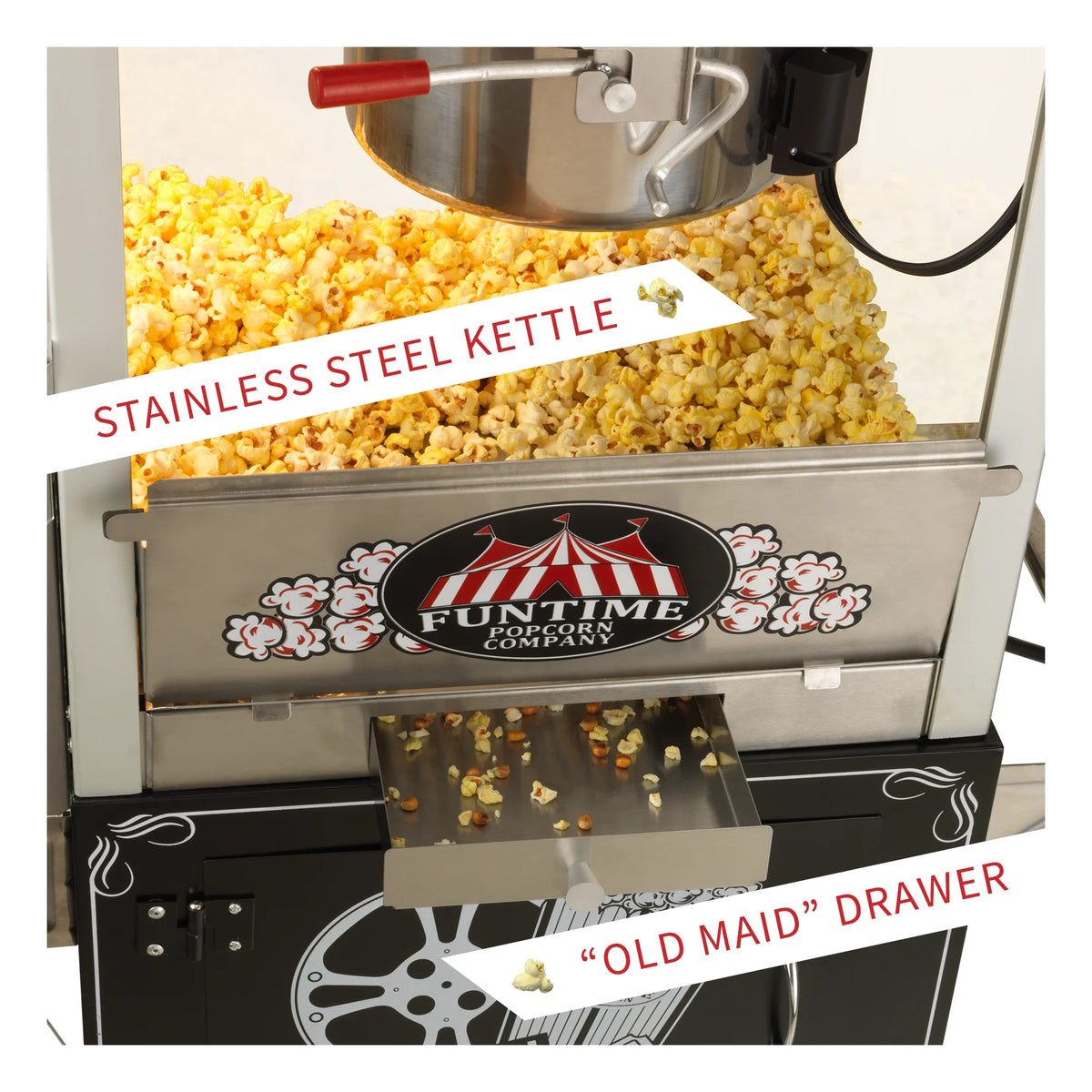 16oz Commercial Tabletop Popcorn Machine J9940