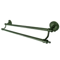 24x22 Dual Towel Bar, Satin Nickel Q628