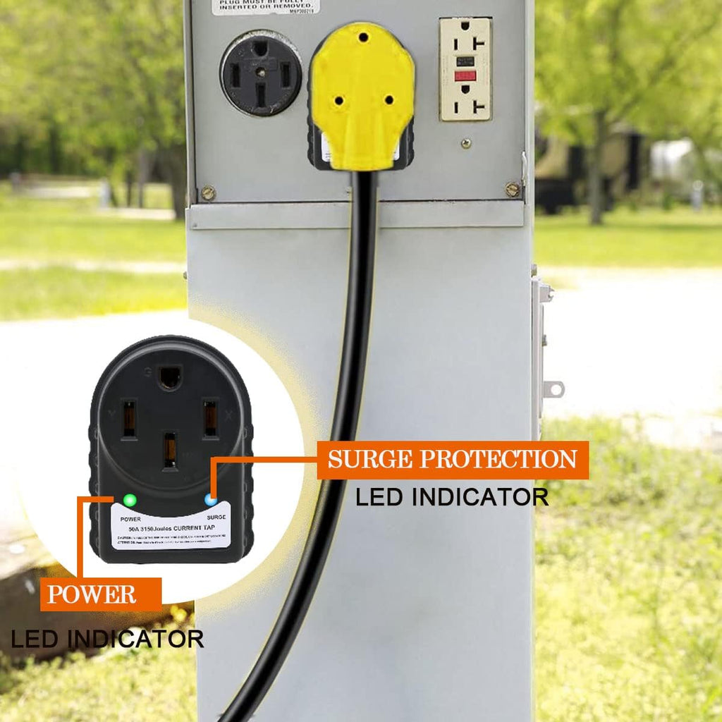 50 AMP Surge Protector and Circuit Analyzer Kit, Pack of 2 P6175