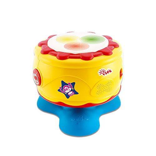 Infant Baby Bongo Drum Musical Toy with Lights Sounds S351315