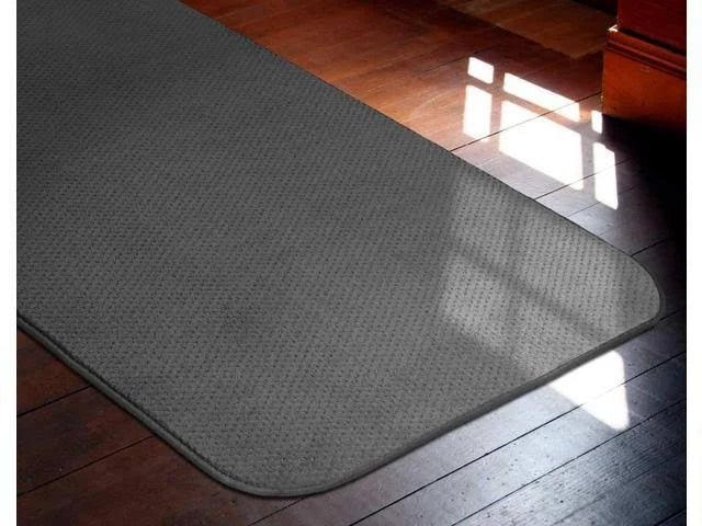 Skid-Resistant Carpet Runner - Gray T379