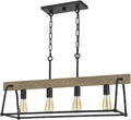 Four Light Chandelier in Black Finish G6467