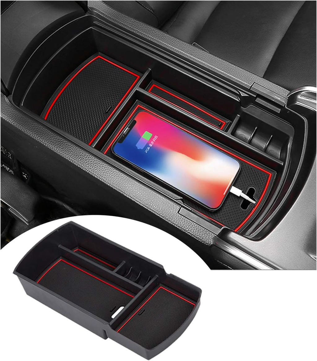 Center Console Organizer Tray Armrest Box Storage Divider R554