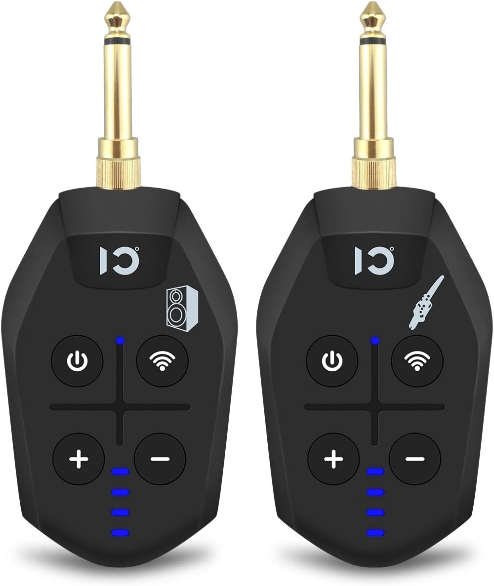 Wireless Guitar Transmitter Receiver Set Pack of 2 Y8144