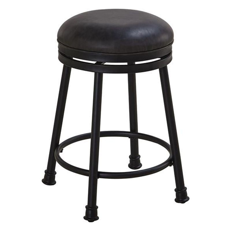Black Swivel Counter Stool Y37885