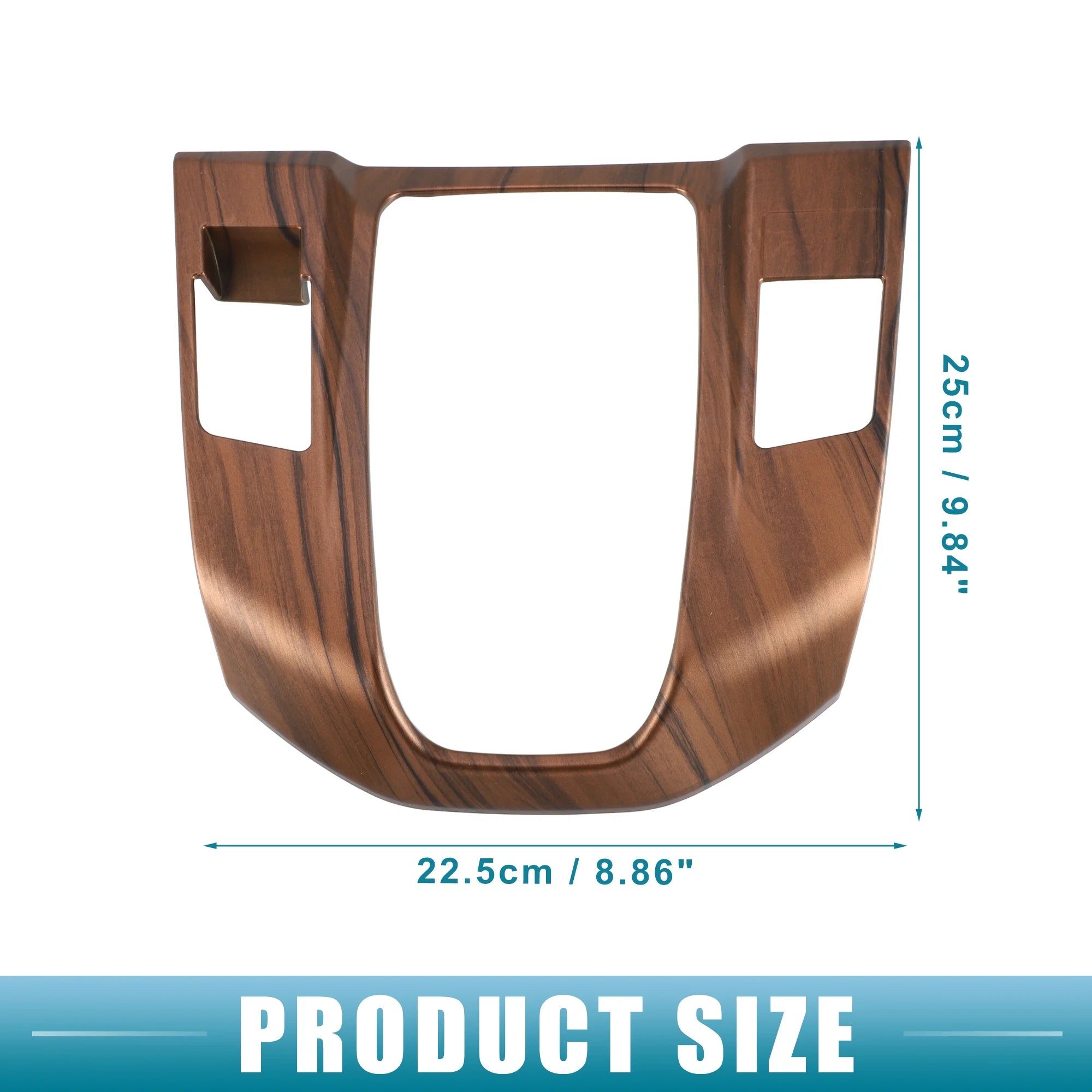 Car Gear Shift Panel Cover Interior Accessories for Honda CRV 2017-2022 Peach Wood Texture Pattern M888