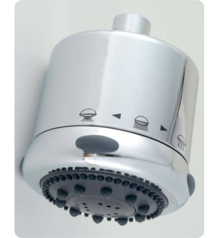 Light Grey Satin Brass Showerhead U64510
