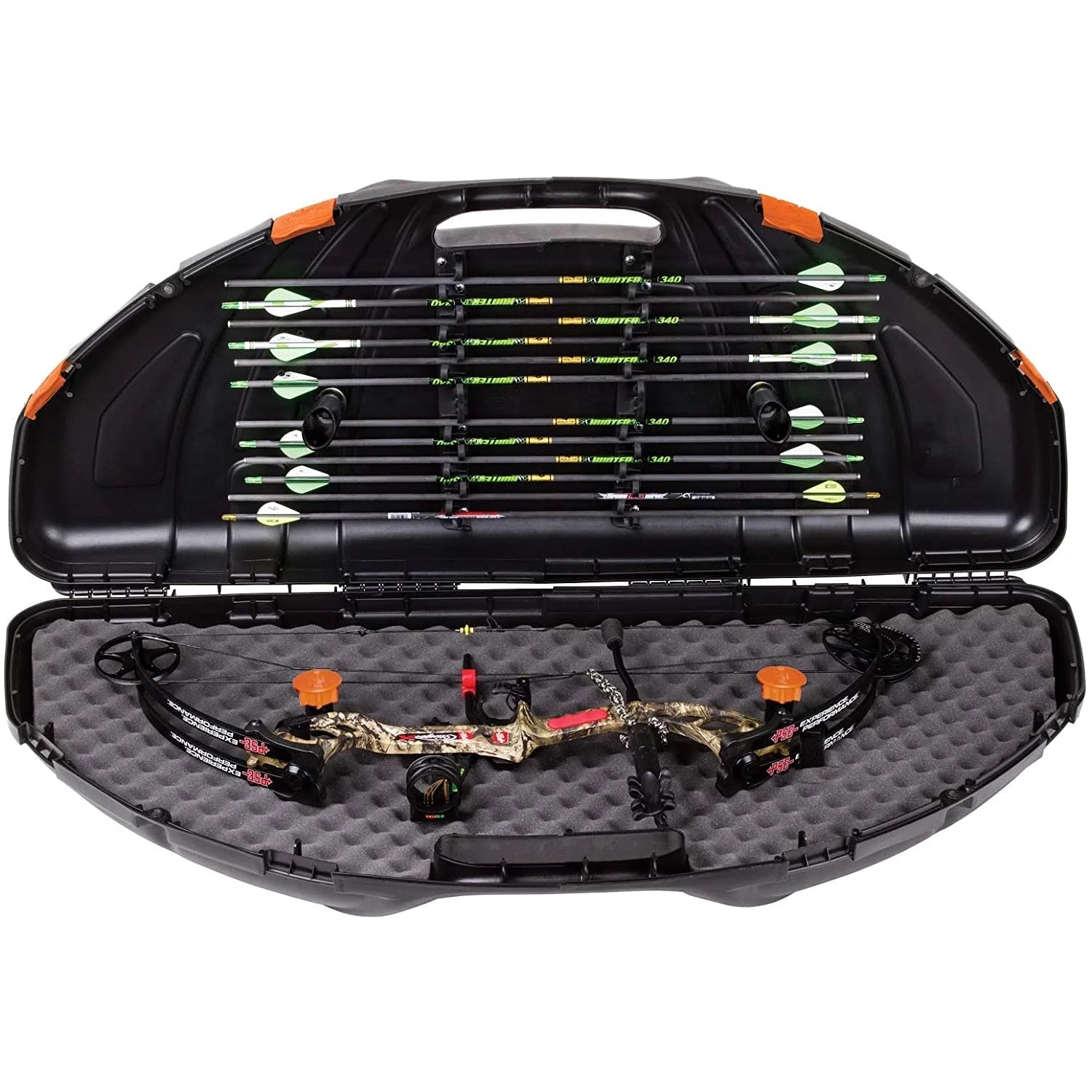 Black Plastic Compound Bow Case Q210
