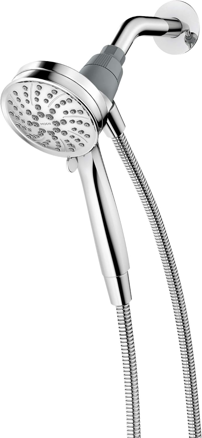 Chrome 6 Function Handheld Showerhead Pack of 2 X82118