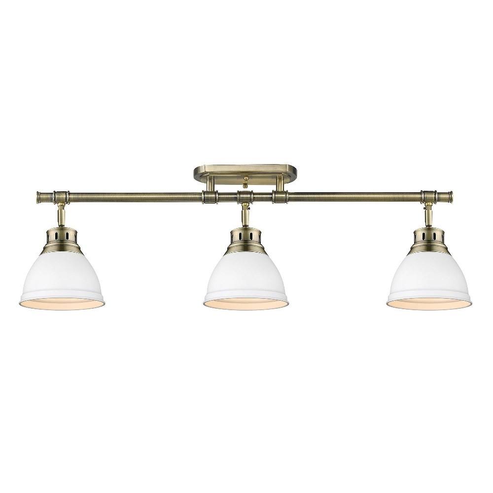 Chrome Semi-Flush Track Light F54069