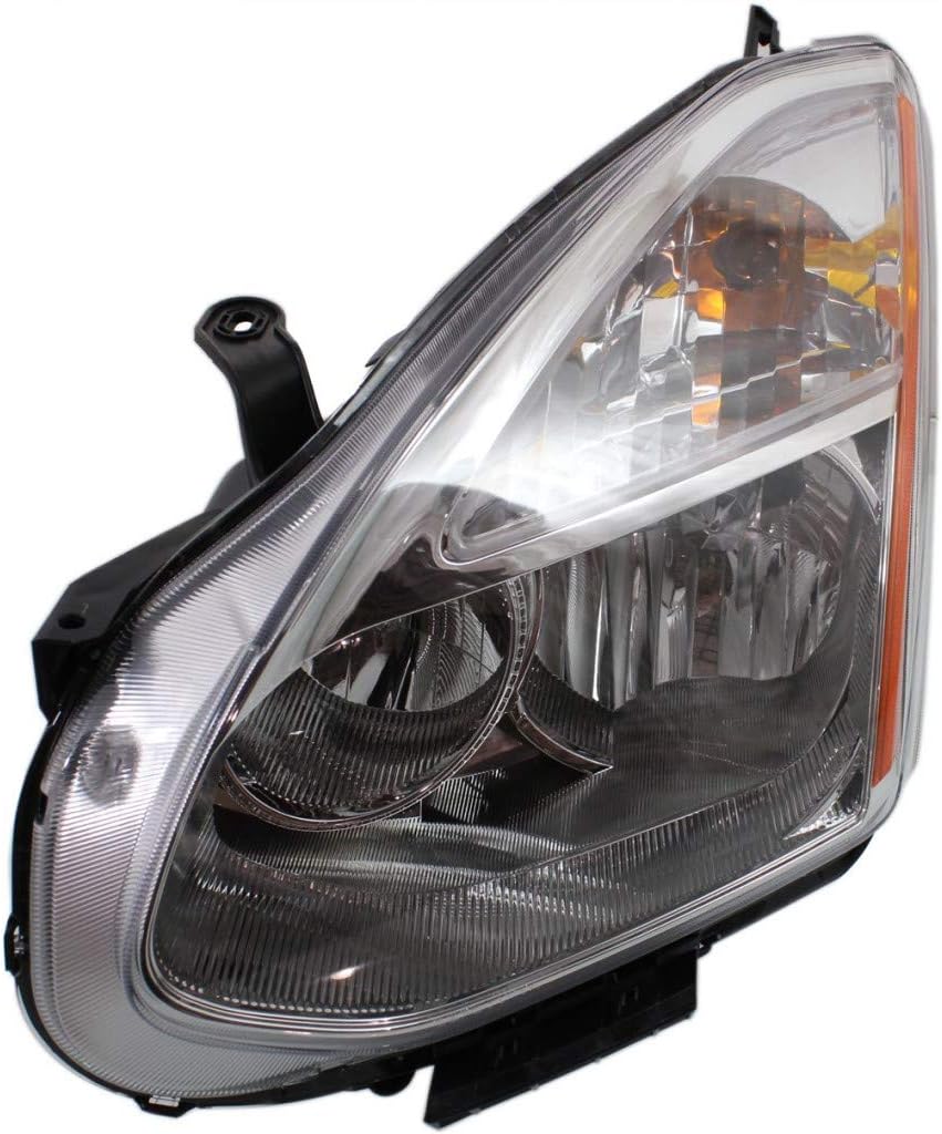 Passenger Side Halogen Headlight Assembly for Nissan Rogue 09-10 F935207