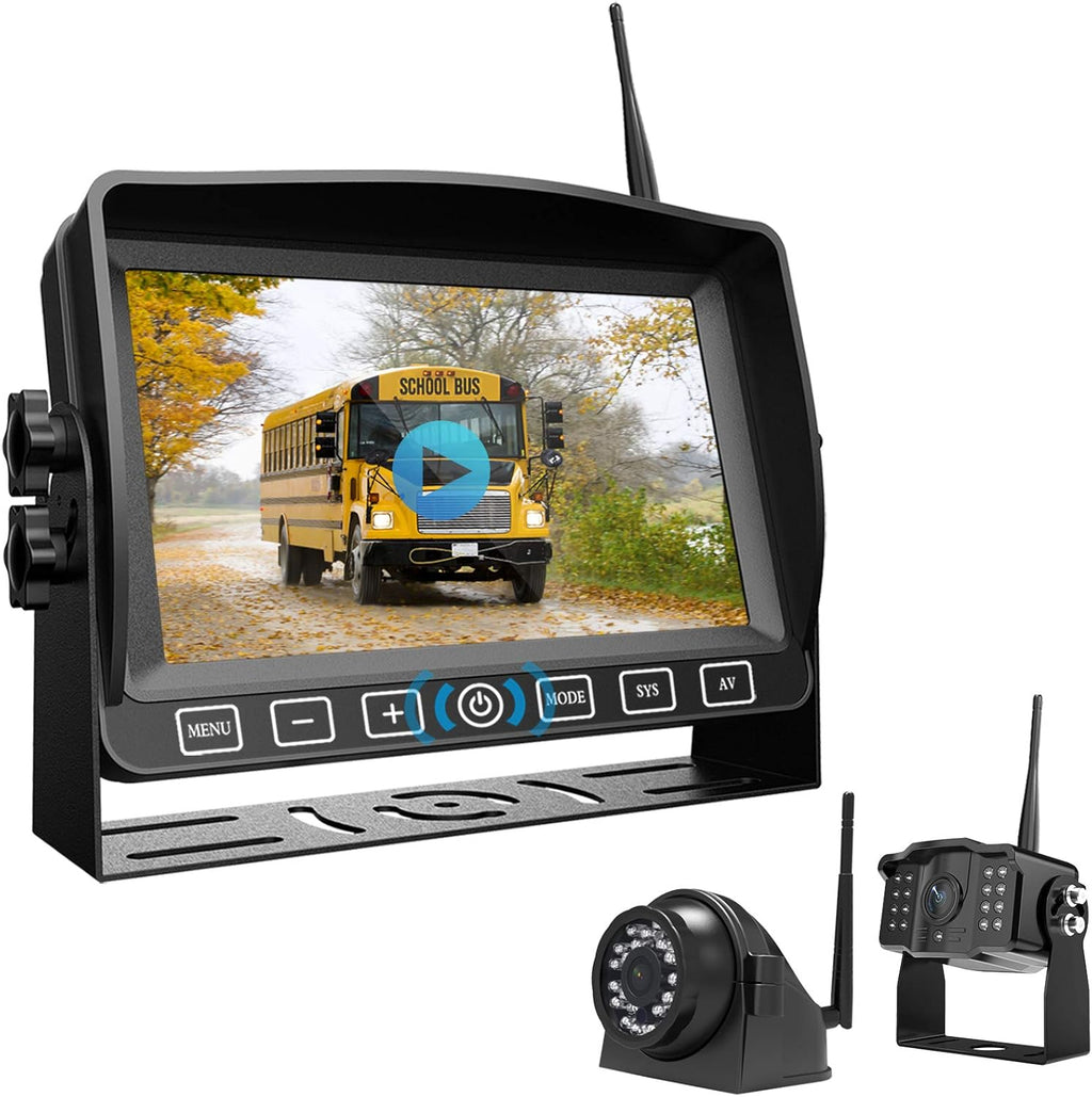 5 Wireless RV Backup System with DVR Monitor K9404