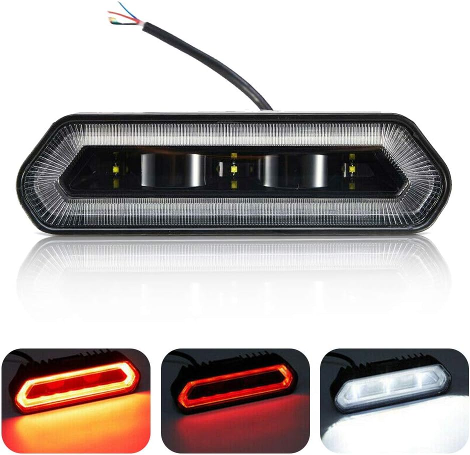 UTV Chase LED Tail Light Brake Light Bar with 5 Modes Pack of 2 Q6211