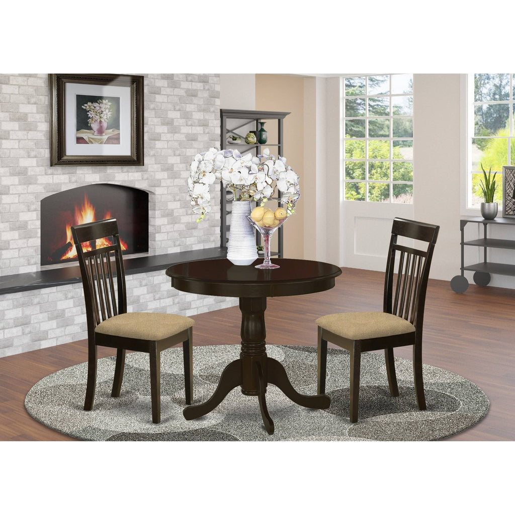3 Piece Kitchen Table Set with 2 Dinette Chairs C288184