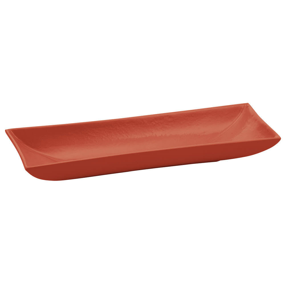 18x22 x 6x22 Copper Cast Aluminum Flared Rectangular Platter P123