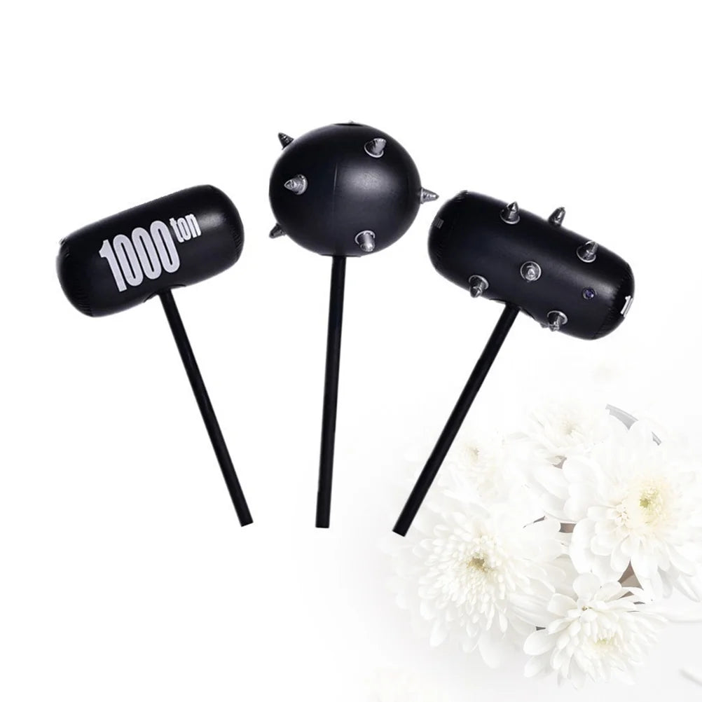 3PCS PVC Inflatable Hammers Toy Y90664