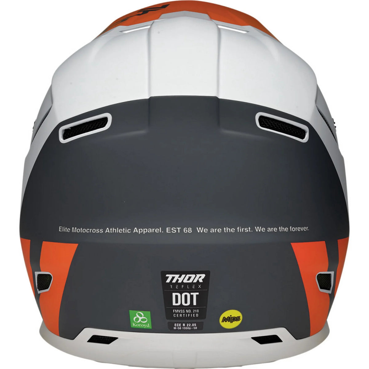Offroad Helmet Gray/Orange XXL U32389