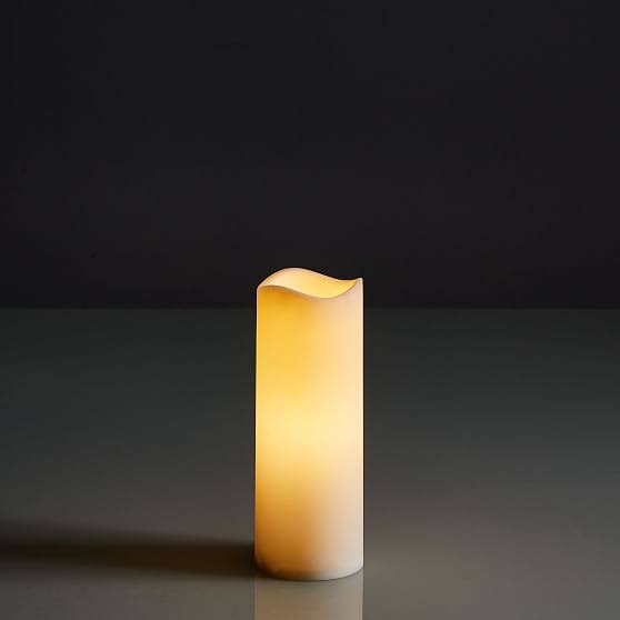 Flameless Pillar Candle U777026