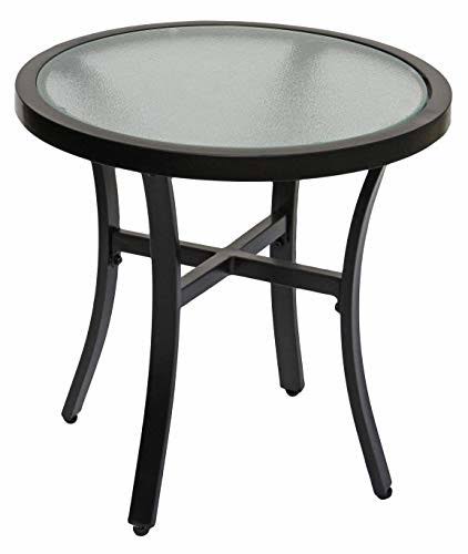 Round Glass Top Table S533