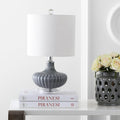 Gray Glass and Lucite LED Table Lamp Z505549