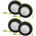 4 Pack Wheel Strap with Ratchet U541088