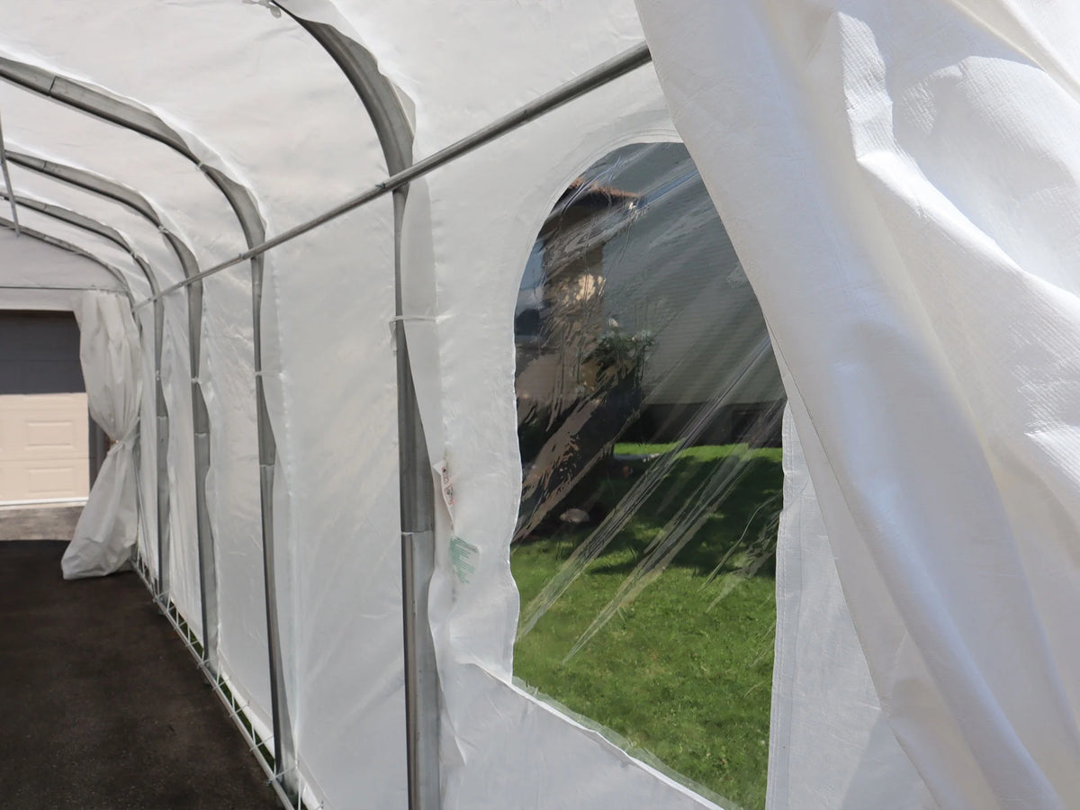 Double Car Shelter 18 ft x 20 ft E607320