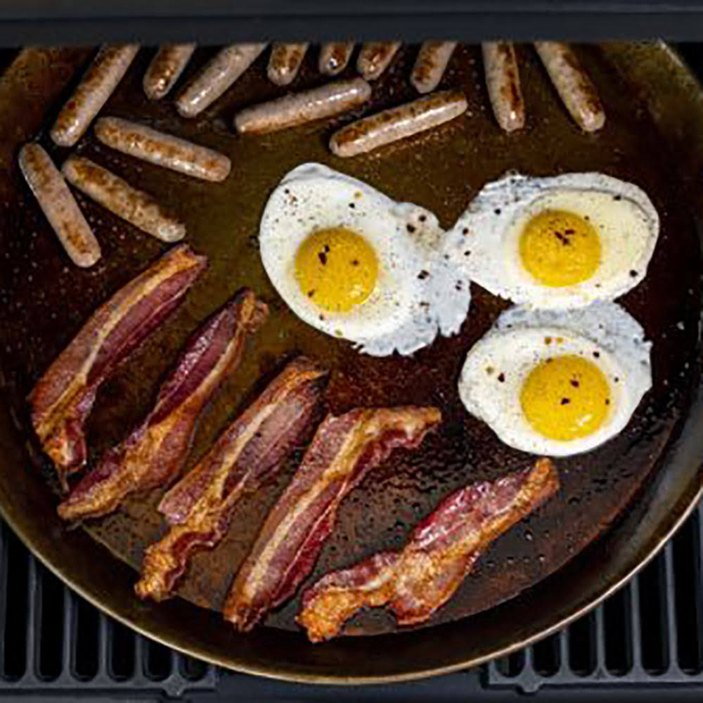 19-inch Carbon Steel Griddle, Black E286059
