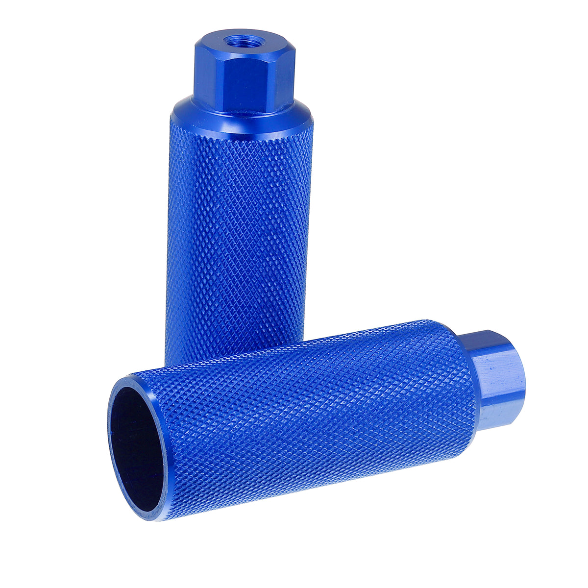 2 Pair Aluminum Alloy Bicycle Footrest Pegs Blue V47980