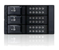 2x5.25 to 3x3.5 SAS Cage Black J199093