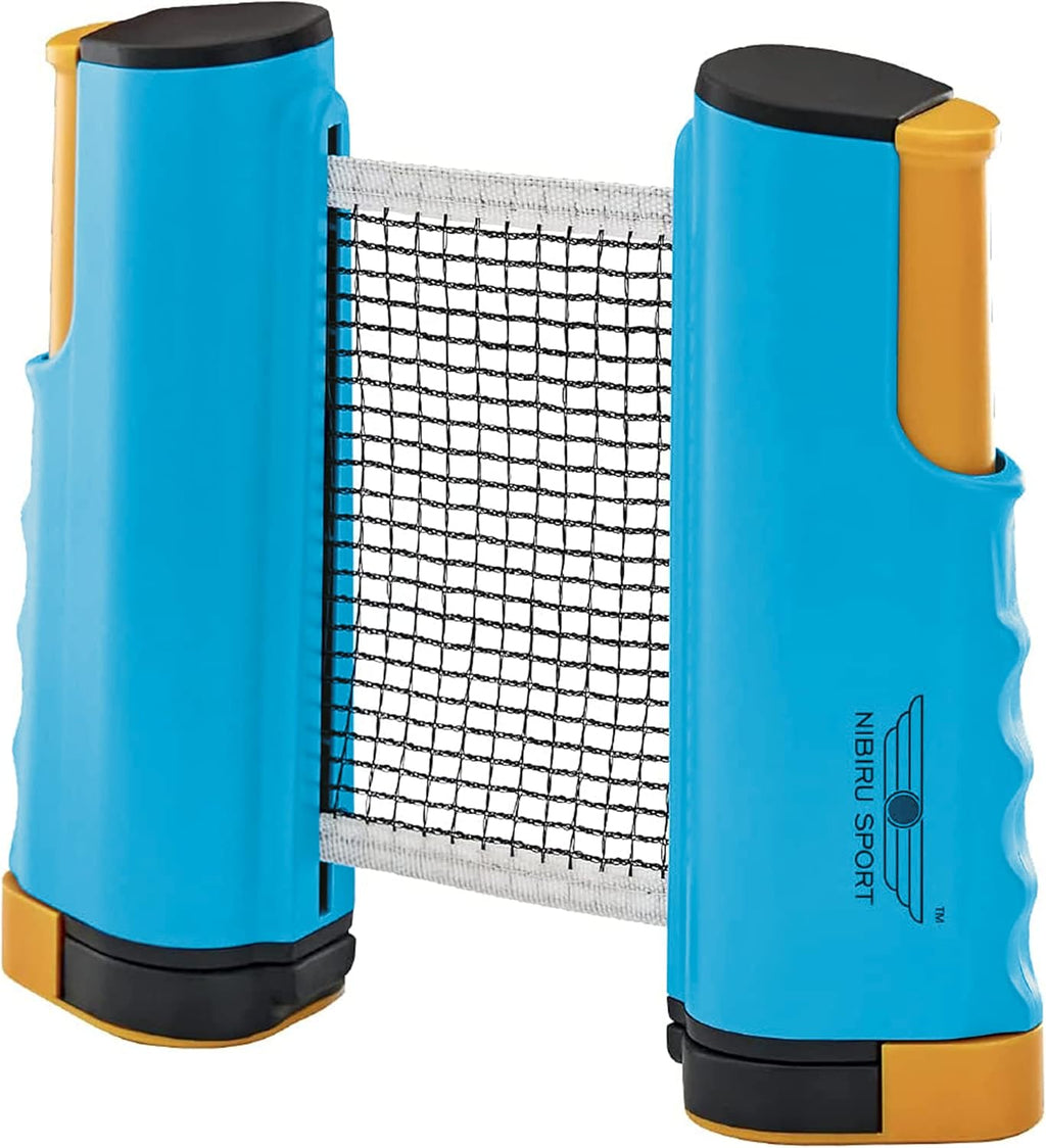 Ping Pong Paddles Set with Retractable Net and Storage Case X683
