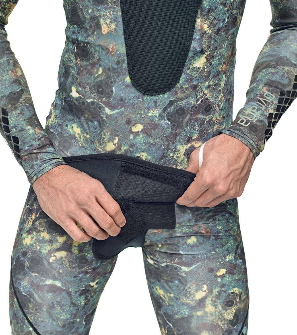 Green Camouflage Lycra Wetsuit W872