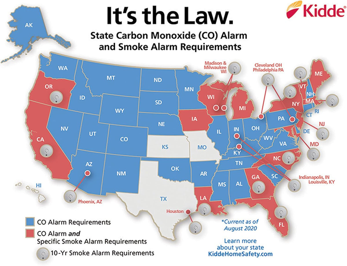Combination Smoke & CO Alarm with Voice Alert H717