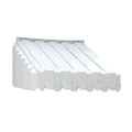 White Solid Slope Window/Door Fixed Awning I63560