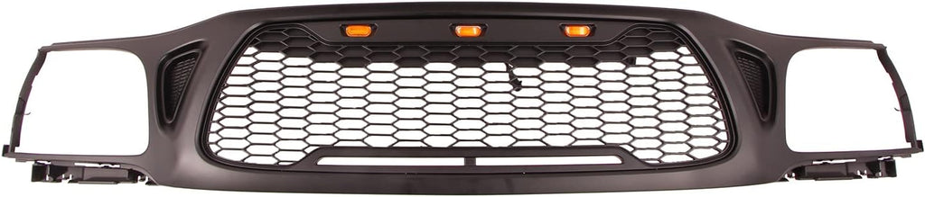 Black LED Front Grille for Tacoma 2001 2002 2003 2004 F66625