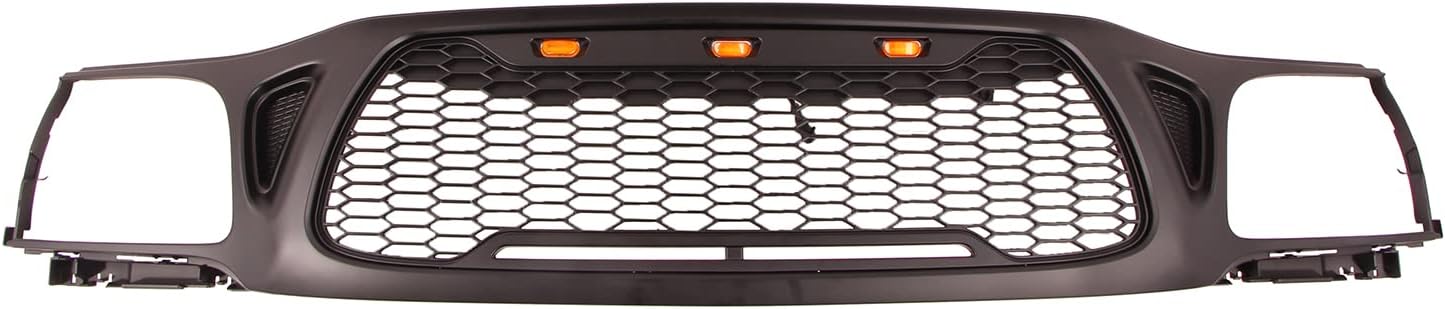 Black LED Front Grille for Tacoma 2001 2002 2003 2004 F66625