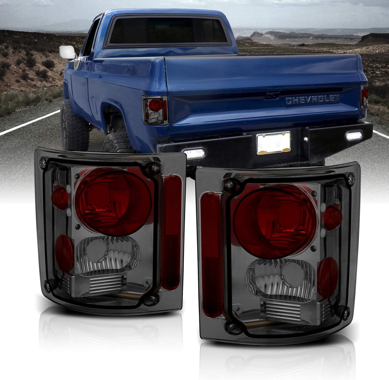 Brake Tail Lights Housing Set Pack of 2 U349