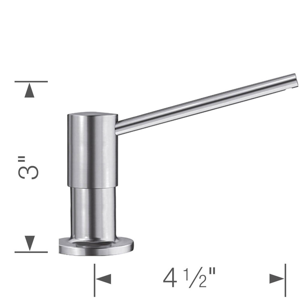 Classic Steel Soap Dispenser Z75189