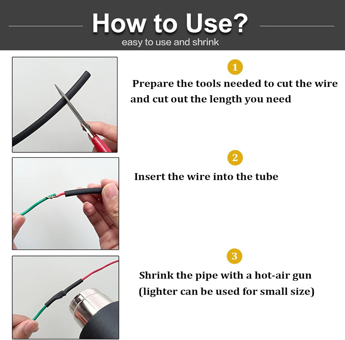 4:1 Dual Wall Adhesive Heat Shrink Tubing (3/4"- 30 Feet) Pack of 2 N422167