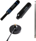 Magnetic Whip Antenna Set with Low-Loss RG58 Cable for 50 Ohm SMA Connectors, Pack of 2 Y390