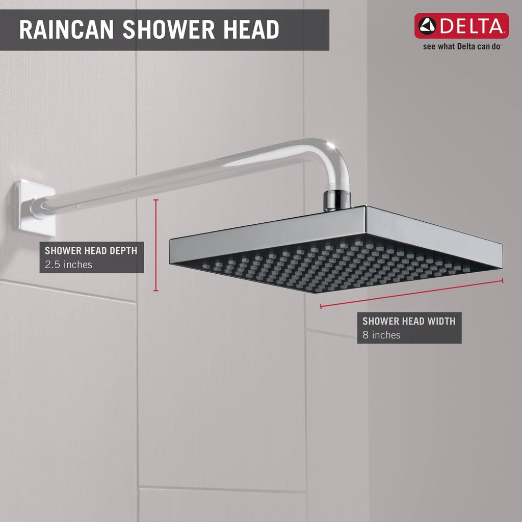 Chrome Single-Setting Shower Head V135617