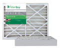 Silver MERV 8 25x29x4 Pleated AC Furnace Air Filter, Pack of 2 U32409